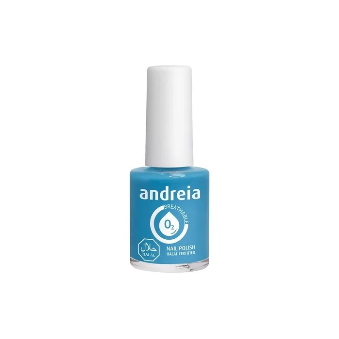 Andreia Halal Breathable Nail Polish Glossy Vegan and Cruelty-Free 10.5ml B9 Blue