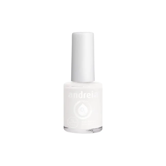 Andreia Halal Breathable Nail Polish Varnish Water Permeable B20 Pearl White
