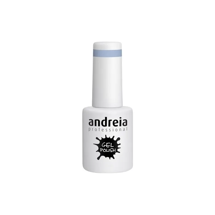 Andreia Semi-Permanent Nail Gel Polish for UV/LED Lamp Intense Shine and 4 weeks Lasting French Manicure Nail Gel Varnish 10.5ml