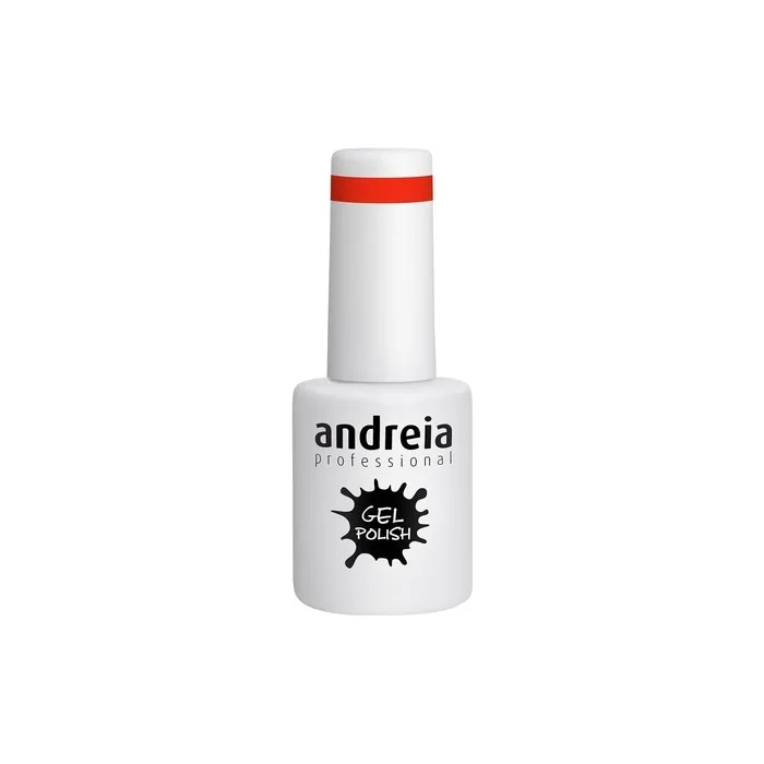 Andreia Semi-Permanent Nail Gel Polish for UV/LED Lamp Intense Shine and 4 weeks Lasting Varnish Colour 293 Coral 10.5ml