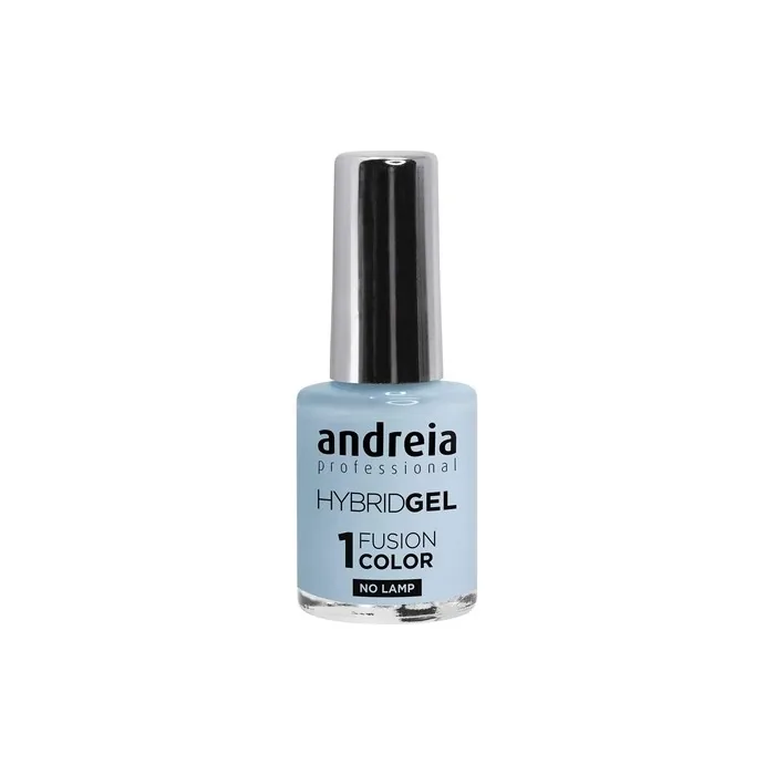 Andreia Professional Hybrid Gel Nail Polish Fusion Colour H44 Blue - 2 Steps No Lamp Required Long Lasting Easy Removal