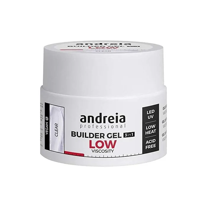Andreia 3-in-1 Clear Construction Gel 44g VEGAN Low Viscosity