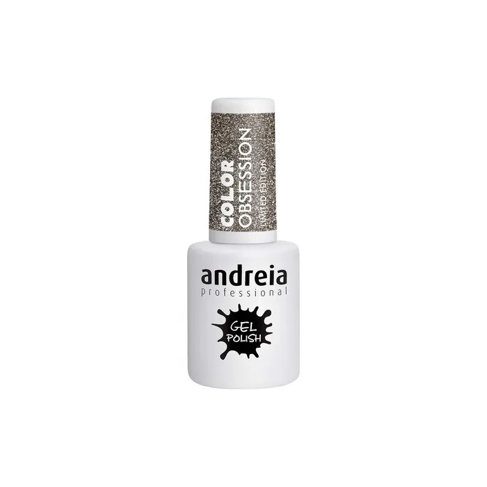Andreia Semi-Permanent Nail Polish Collection OB1 Champagne Glitter 10.5ml