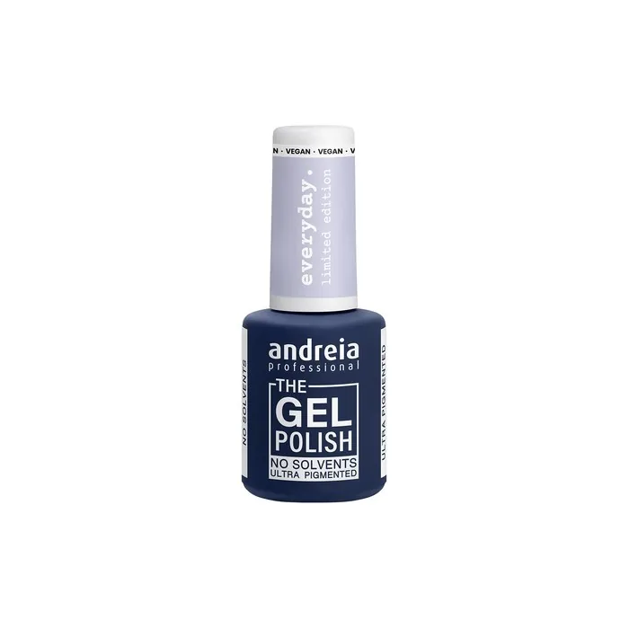Andreia The Gel Polish Professional Gel Nail Polish Solvent-Free Limited Collection Color ED3 Pastel Lavender