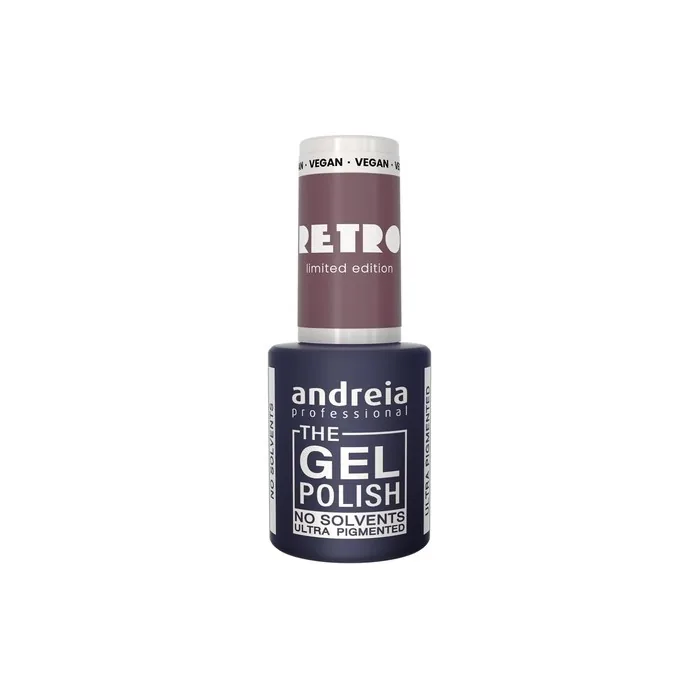 Andreia Professional The Gel Polish Solvent Free Gel Retro Limited Collection Colour RT6 Mysterious Old Purple