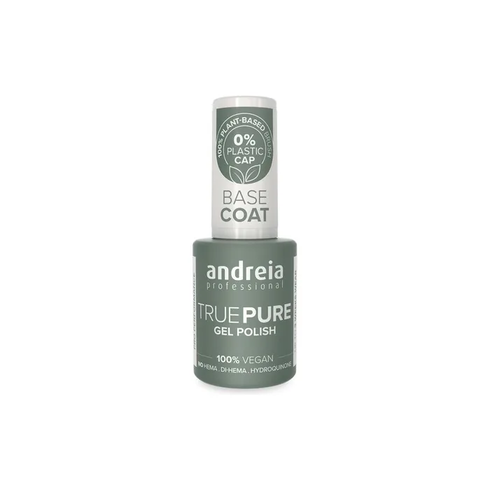 Andreia Professional Hema Free Gel Polish True Pure 21 Free and 100% Vegan for Sensitive Nails Base Coat 10.5ml
