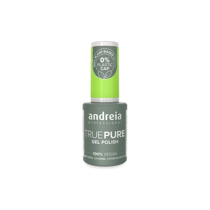 Andreia Professional Hema Free Gel Polish True Pure 21 Free and 100% Vegan for Sensitive Nails UV LED Soak Off Gel Nail Varnish Colour T14 Neon Green 10.5ml