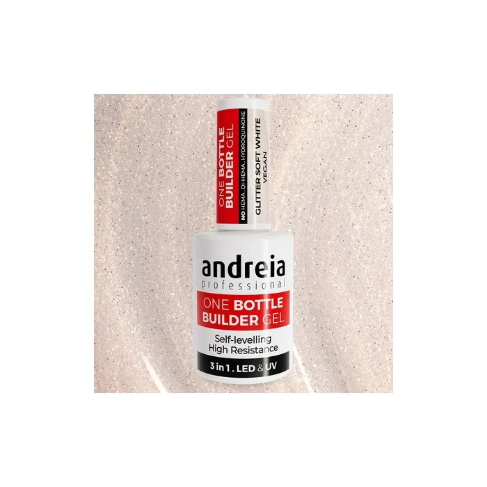 Andreia Professional Gel Builder Construction Triphasic 3 in 1 for LED and UV