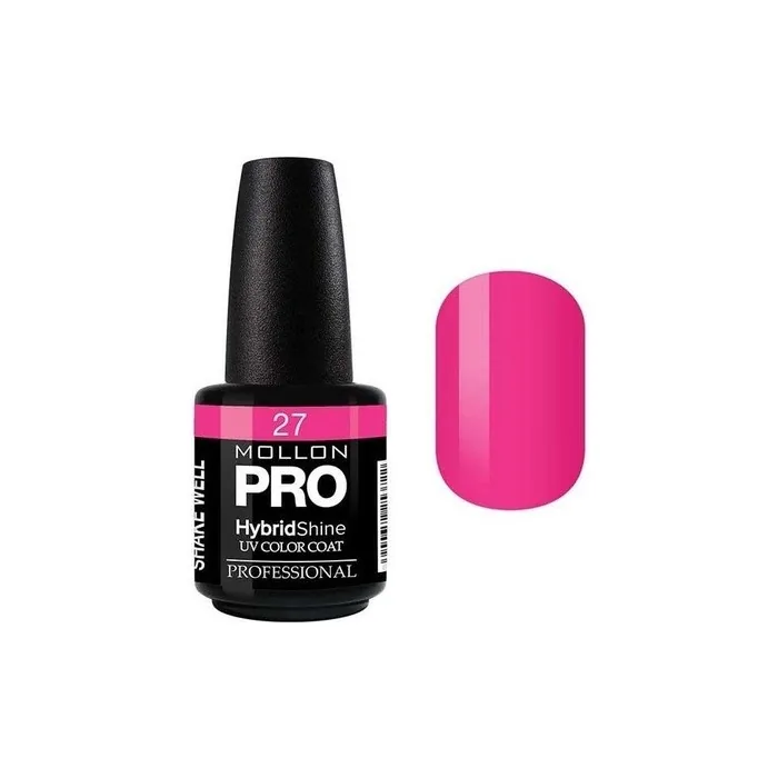 Mollon Pro Semipermanent Hybrid Shine Nail Polish Jessica 27 15ml