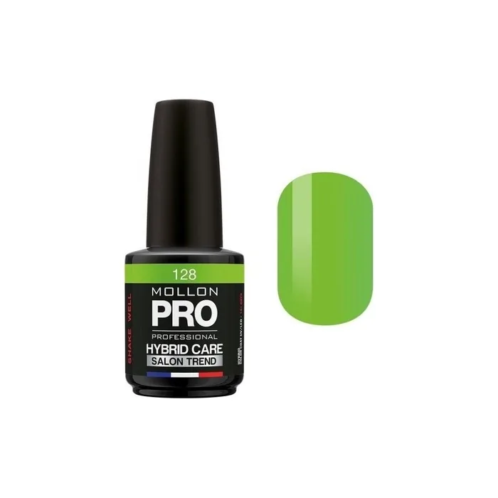 Mollon Pro Semipermanent Hybrid Care Nail Polish Geraldine 128 15ml