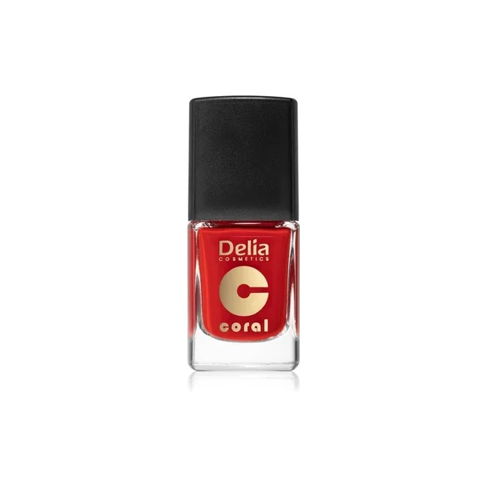 Delia Cosmetics Coral Classic Nail Polish 515 Lady In Red 11 Ml