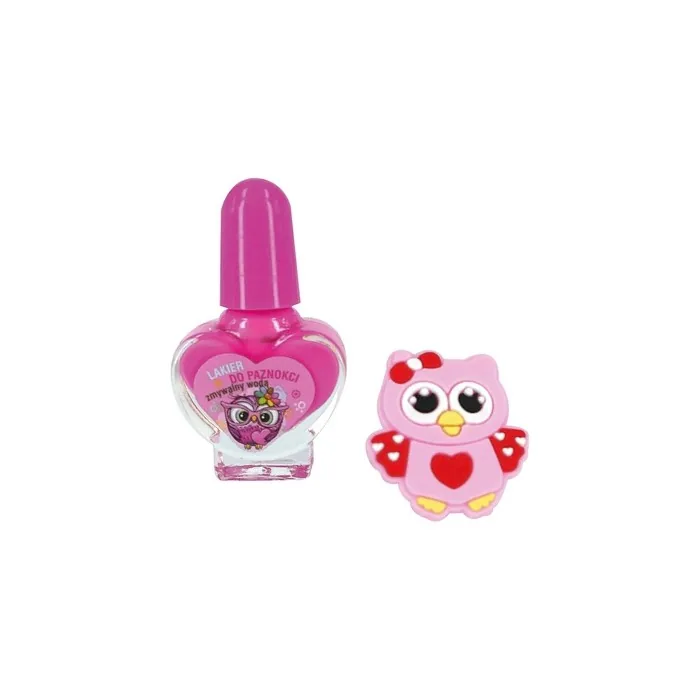 Chlapu Chlap Washable Nail Polish Heart Pink 5ml