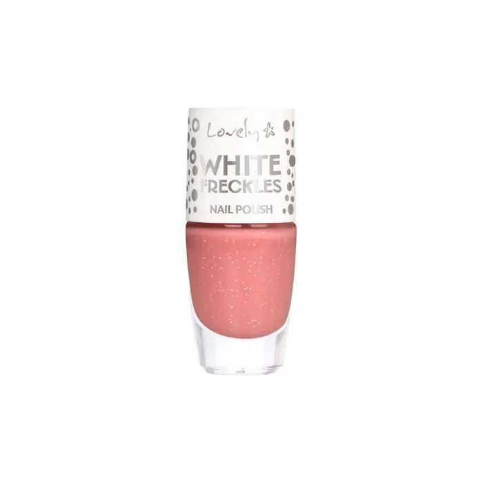 Lovely Nail Polish White Freckles N2