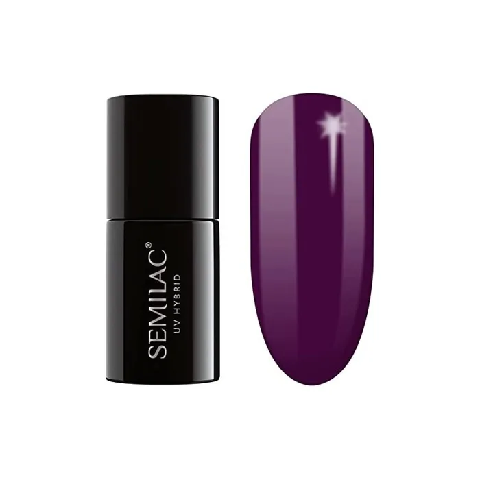 Semilac UV Nail Polish 015 Plum 7ml