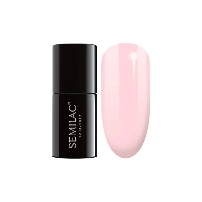 Semilac UV Nail Polish Biscuit 032 Pink 7ml - Colorful and Long-Lasting Nail Polish for Intensive Nails