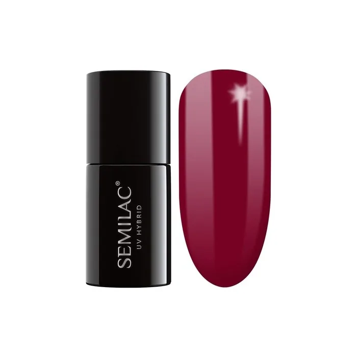 Semilac UV Nail Polish Deep Red 071 7ml