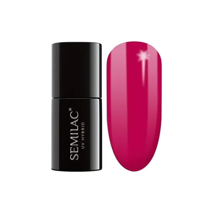 Semilac UV Nail Polish Elegant Raspberry 7ml