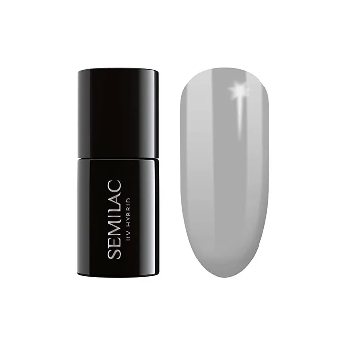 Semilac Stylish Gray UV Hybrid Nail Polish 7ml