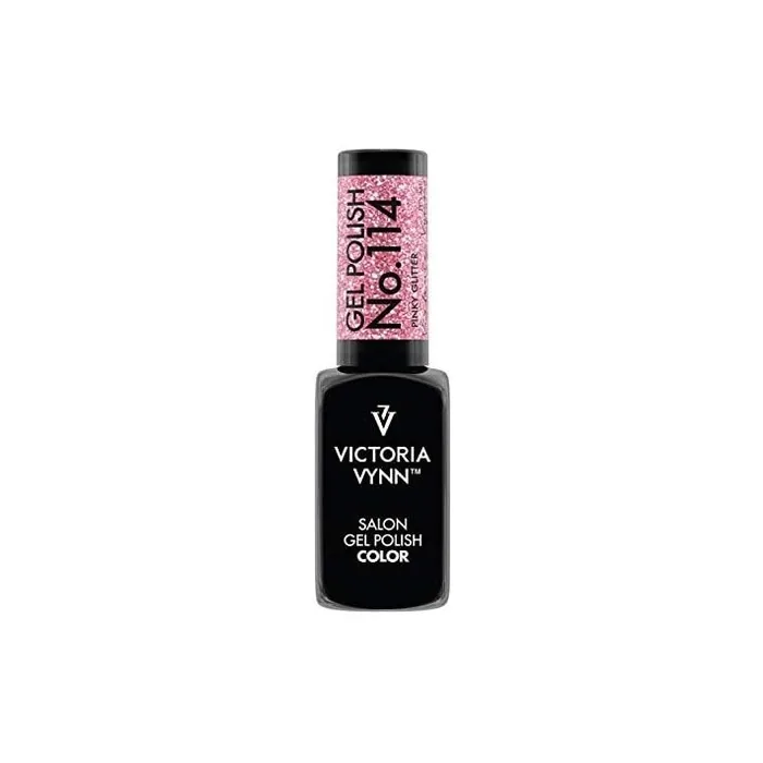 Victoria Vynn Gel Polish No. 114 Pinky Glitter