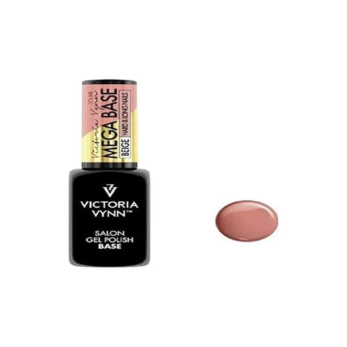 Victoria Vynn Hardi Mega Base UV Led Hybrid Gel Polish Nails Clear Beige Yellow 1 Count