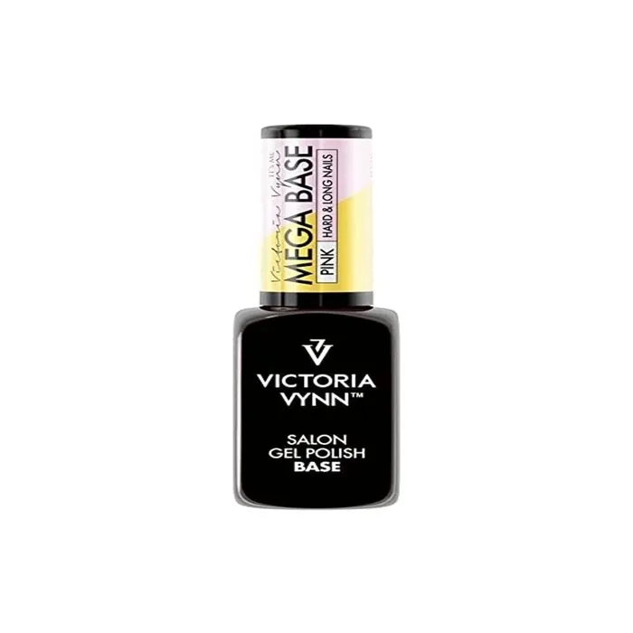 Victoria Vynn Hardi Mega Base UV Led Hybrid Gel Polish Nails Pink Yellow 8ml