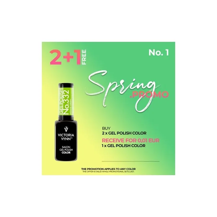 Victoria Vynn Gel Polish 8ml Hybrid UV/LED Varnish Soak Off Spring Promo - Buy 2 Get 1 Free