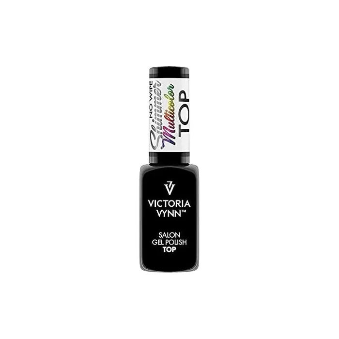 Victoria Vynn Top Shimmer No Wipe UV Led Gel Polish Nails Soak Off 8ml Multicolour
