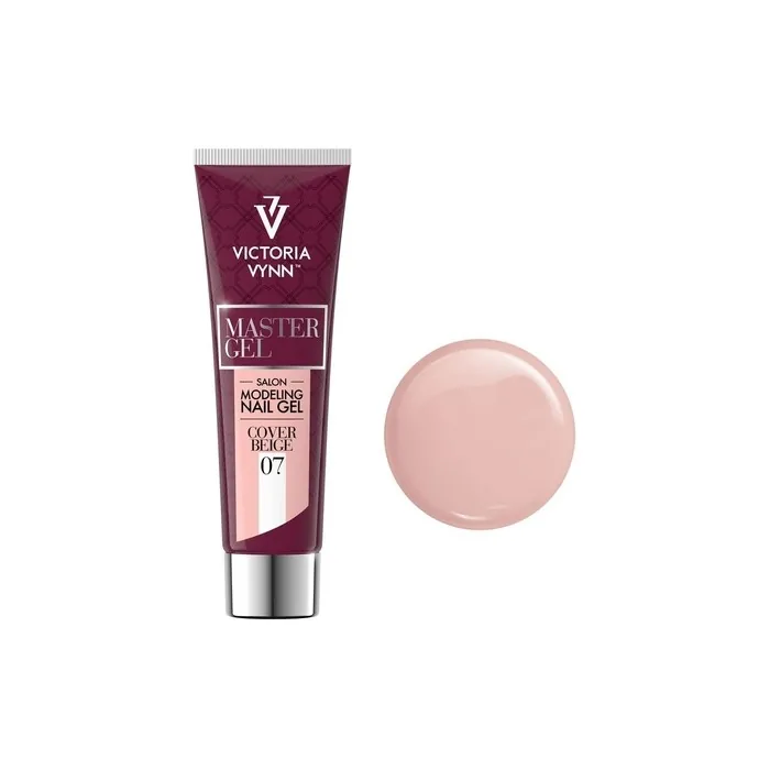 Victoria Vynn Master Gel UV LED Modeling Gel Acrylic Builder 07 Cover Beige 60g