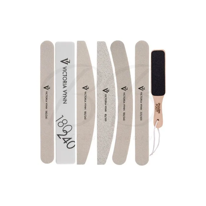 Victoria Vynn Nail File Uv Led Gel Polish Hybrid Manicure Acrylics 80 100 180