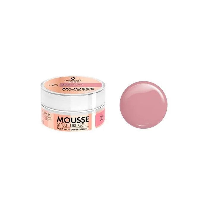 Victoria Vynn Thixotropic Mousse Sculpture Gel 15ml Nails Building Extension 06 Dirty Blush