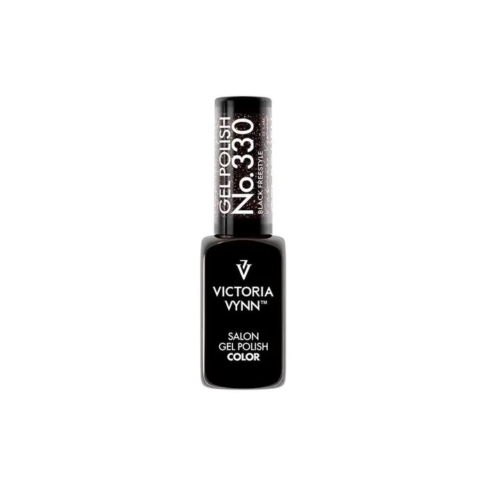 Victoria Vynn Gel Polish Colour 330 Black Freestyle UV/LED Soak Off 8ml