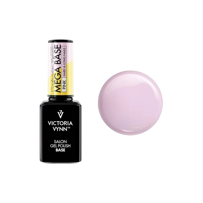 Victoria Vynn Mega Base Hard & Long Nails UV Led Hybrid Gel Polish 15ml Pink