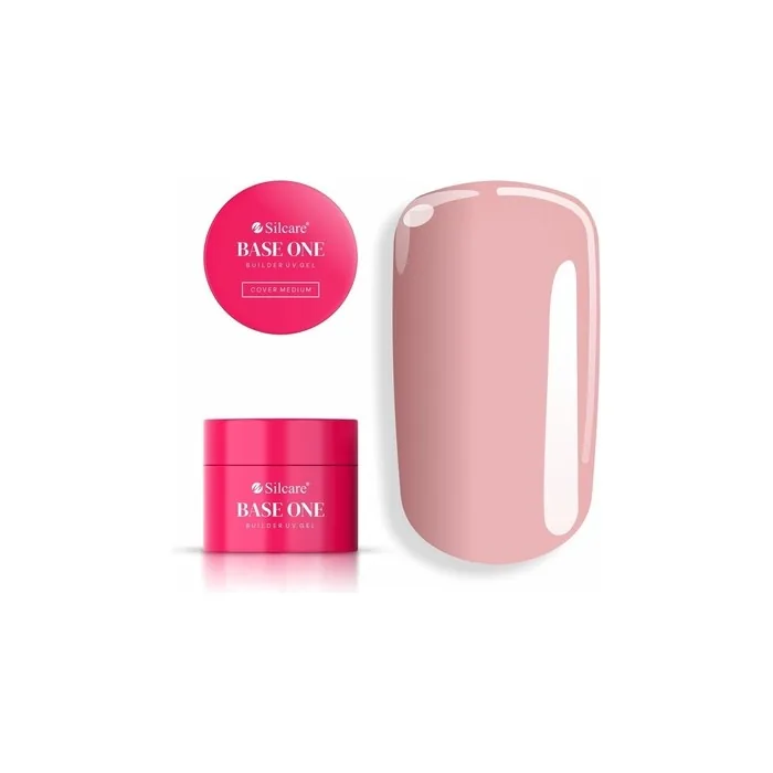 Silcare Base One Gel Building Gel Cover Medium 100g