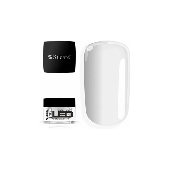 Silcare High Light Led Clear Building Gel Clear 30g