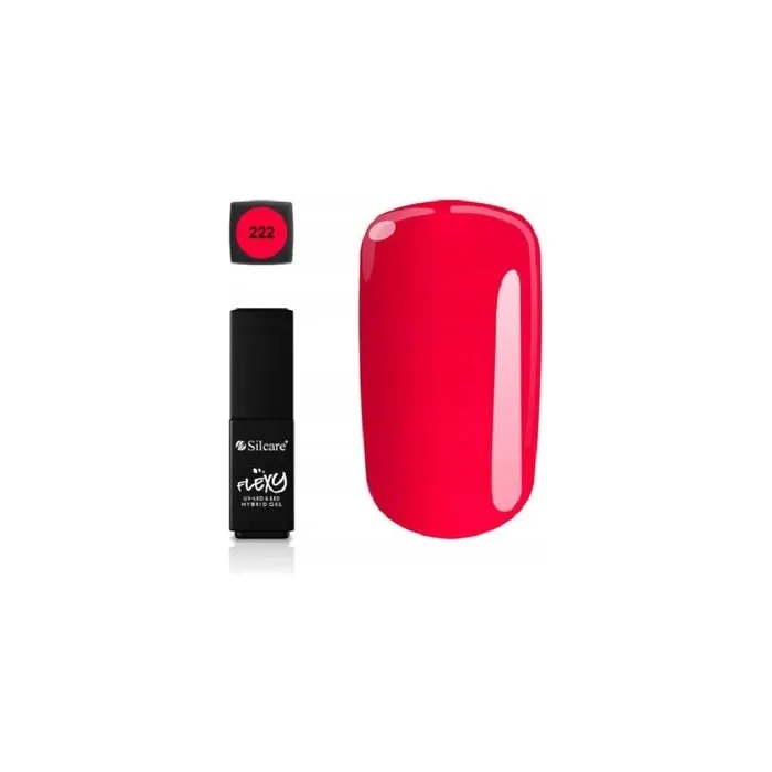 Silcare Flexy Hybrid Nail Polish 222 Holi 4.5g