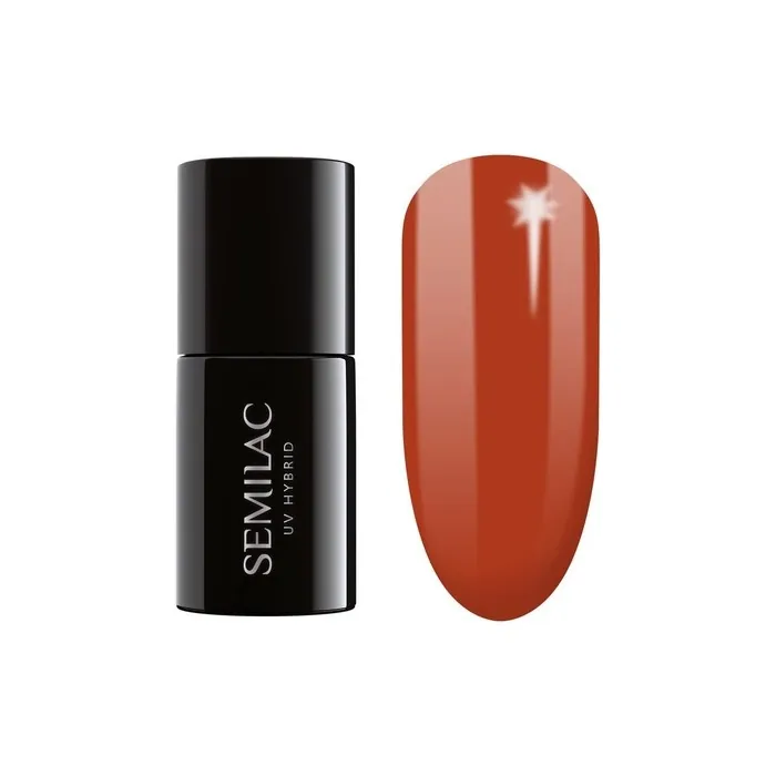 Semilac Spicy Pumpkin UV Nail Polish 7ml