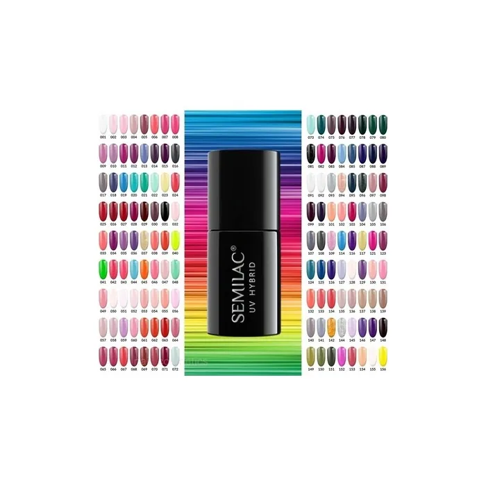 Semilac UV Hybrid Nail Polish 7ml - Shades 001 to 322