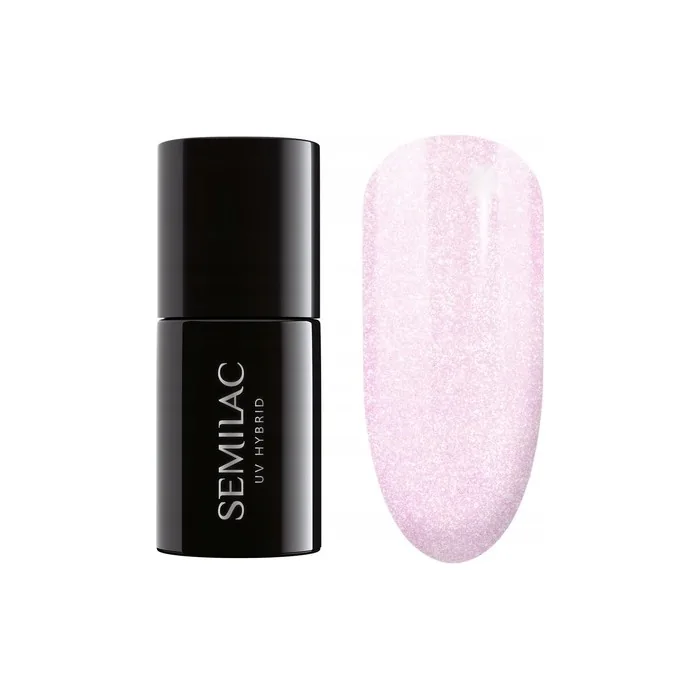 SEMILAC 390 Spark of Bare Love Nail UV Gel Polish 7ml Pink