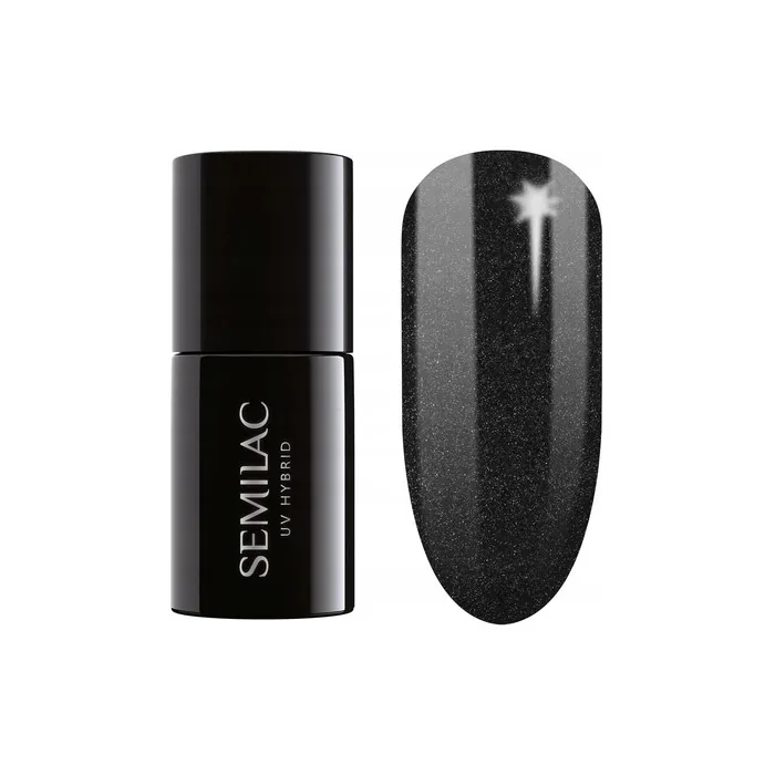 Semilac 394 Sparkling Midnight Date Nail Uv Gel Polish 7ml