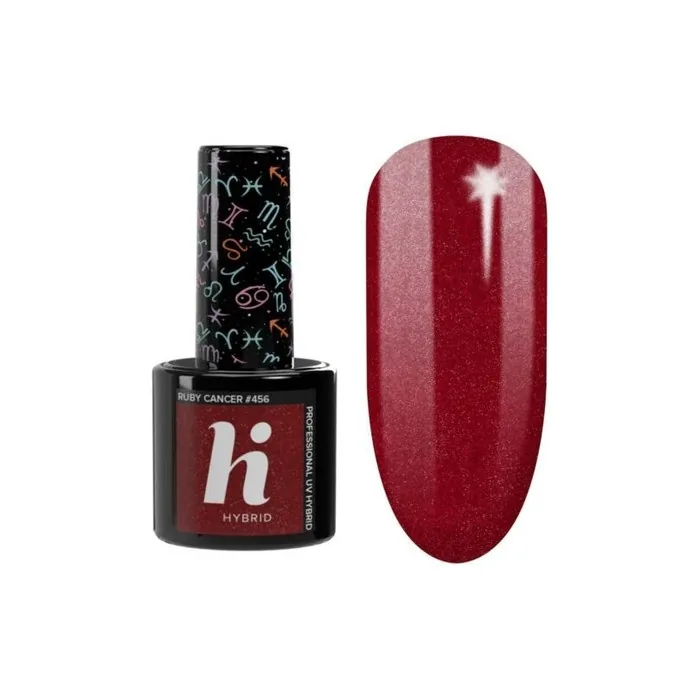 Hi Hybrid Zodiac Hybrid Nail Polish No. 456 Ruby Cancer 5ml