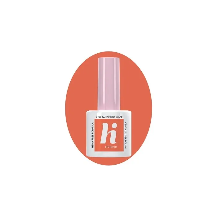 Hi Hybrid Hema Free Hybrid Nail Polish Palm Springs 154 Tangarine Juice 5ml