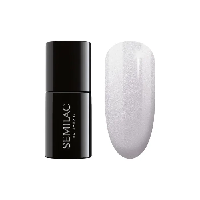 Semilac Uv Nail Polish Hybrid 237 White Pearl 7ml Wedding Pearls Collection