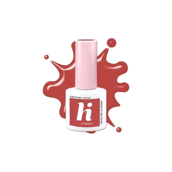 Hi Hybrid Hi Hybrid Hybrid Nail Polish Hema Free Coffehouse 366 Ruby Cocoa 5 Ml