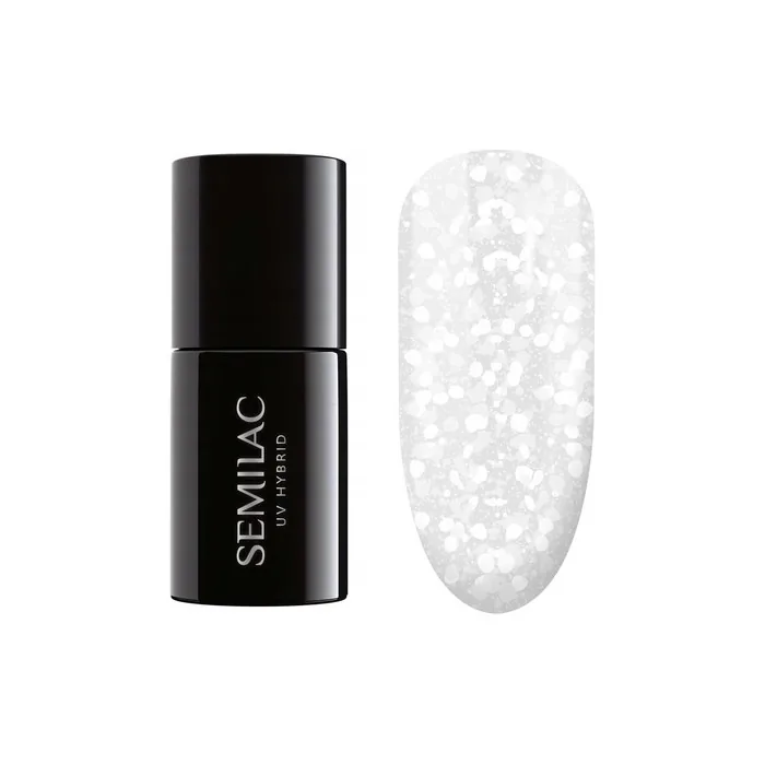 Semilac UV Nail Polish Hybrid 490 Ice Crushed 7ml