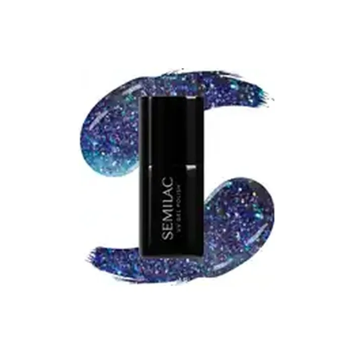 Semilac Uv Nail Polish Virtual Blue