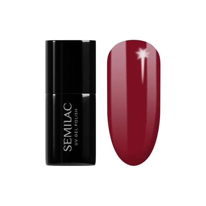 Semilac Semi-Permanent Nail Polish 592 Jelly Cherry 7ml
