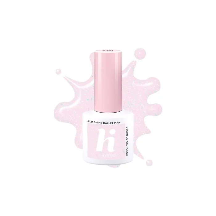 Hi Hybrid Hybrid Nail Polish No 131 Shiny Ballet Pink 5 Ml