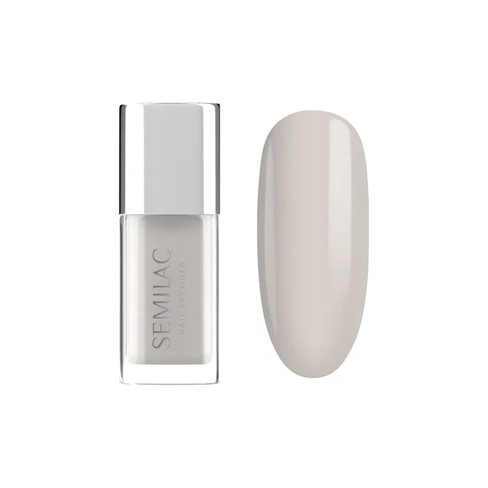 Semilac Nail Lacquer Classic Nail Polish 101 Sheer Nude 9 Ml