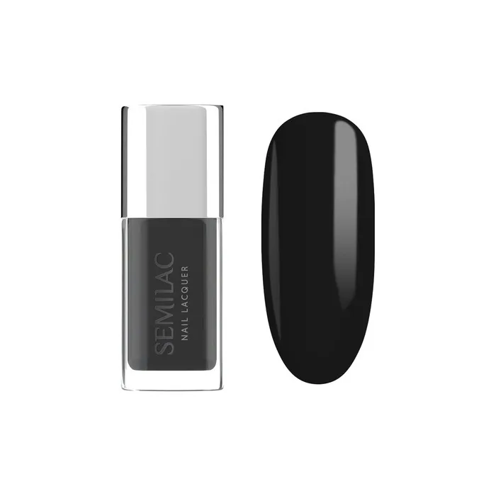 Semilac Classic Black Nail Lacquer 9 Ml