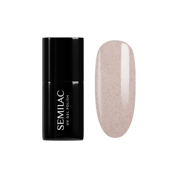 Semilac Inner Glow Hybrid Nail Polish 963 Rose Stracciatella 7 Ml